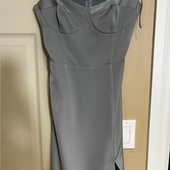 OAK + FORT Light Blue Dress - Picture 3 of 4